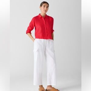 Eileen Fisher Irish Cotton Shirt